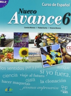 NUEVO AVANCE 6 (B2.2) podręcznik+CD libro del alumno+CD