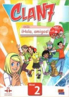 CLAN 7 con ¡Hola, amigos! Nivel 2 - podręcznik+CDROM
