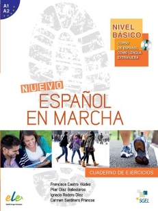NUEVO ESPANOL EN MARCHA BASICO (A1+A2) zeszyt ćwiczeń+CD/ejercicios+CD
