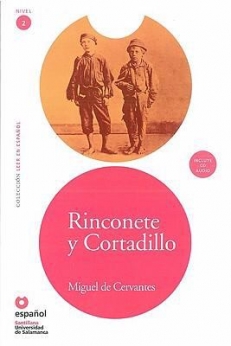 CERVANTES Miguel,  RINCONETE Y CORTADILLO+CDaudio (poziom 2)